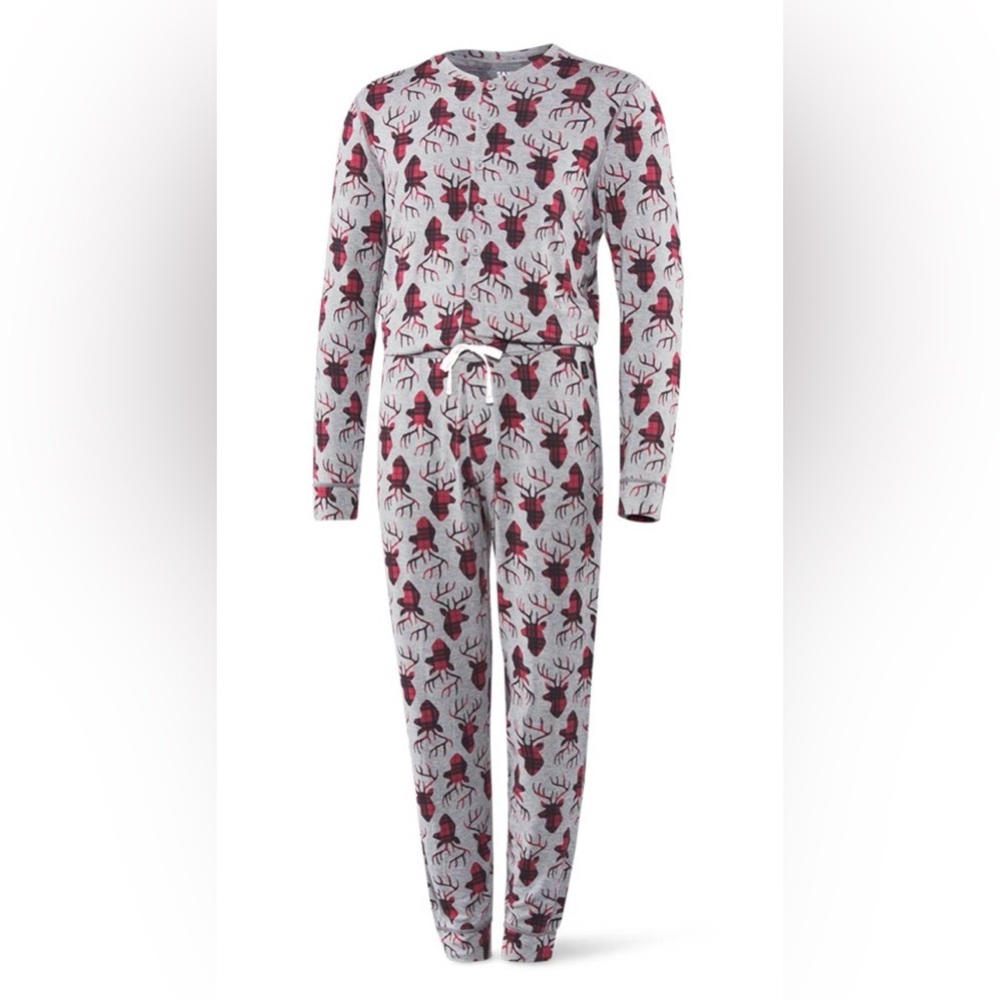 SAXX Nightcrawler onesie -Grey buck plaid